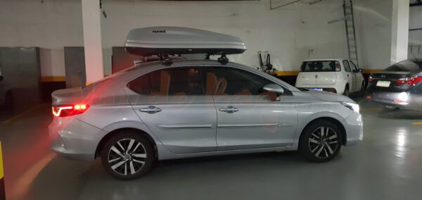 Bagageiro de teto Eqmax 4.0 400 litros Honda New City ou New City Hatchback