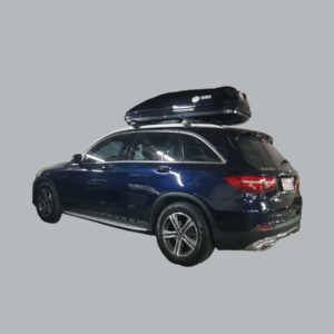 Bagageiro de teto Thule Touring L 420 litros instalado em uma Mercedes GLC 4matic