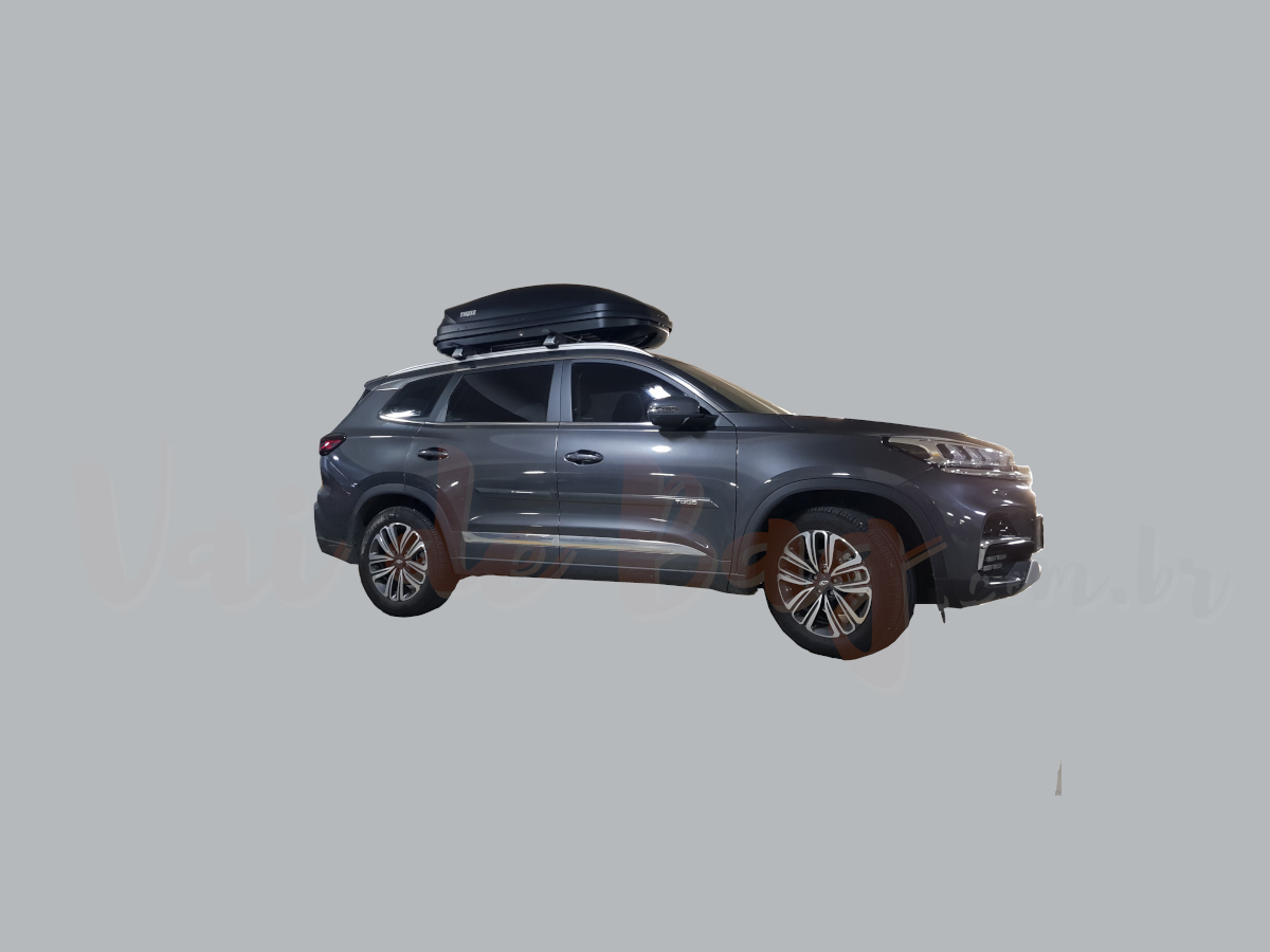 Bagageiro de teto Thule Pacific 200 410 litros para Caoa Chery Tiggo 8