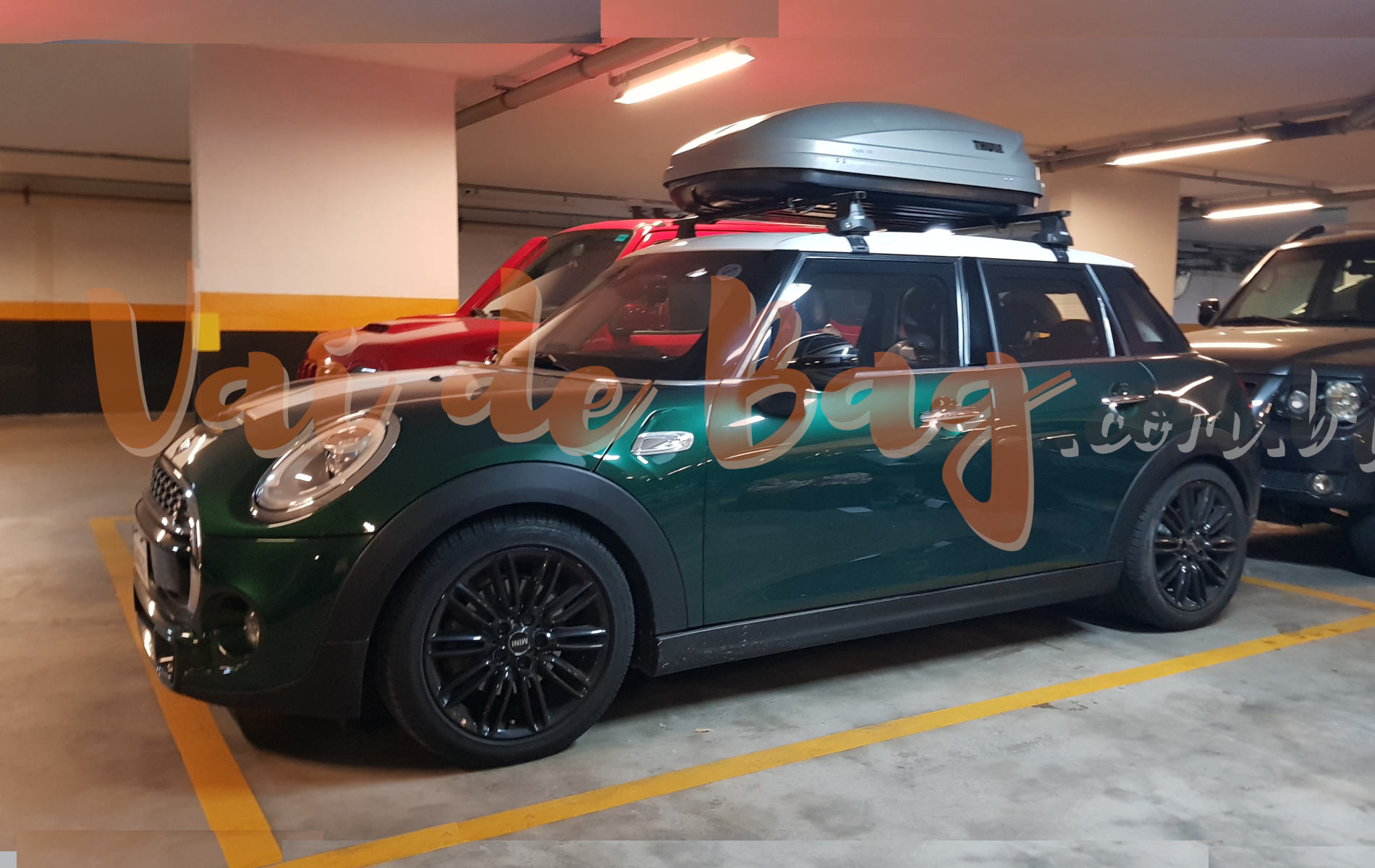 Bagageiro de teto Mini Cooper S