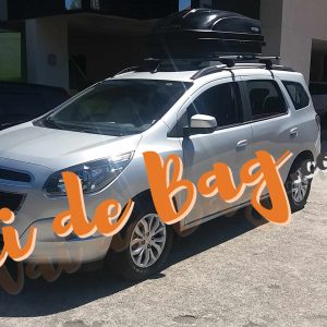 Bagageiro de teto Spin 600 litros