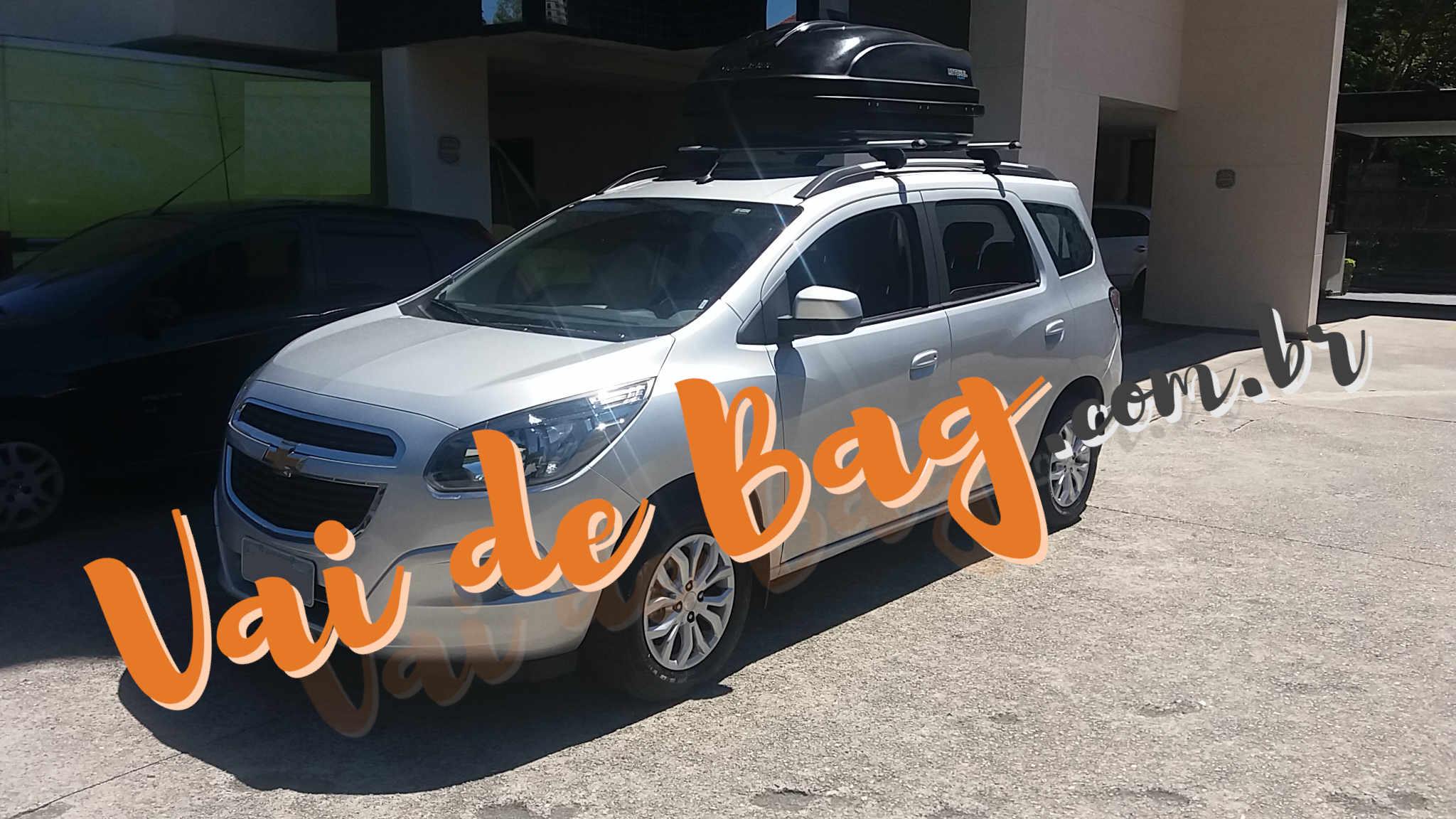 Bagageiro de teto Spin 600 litros
