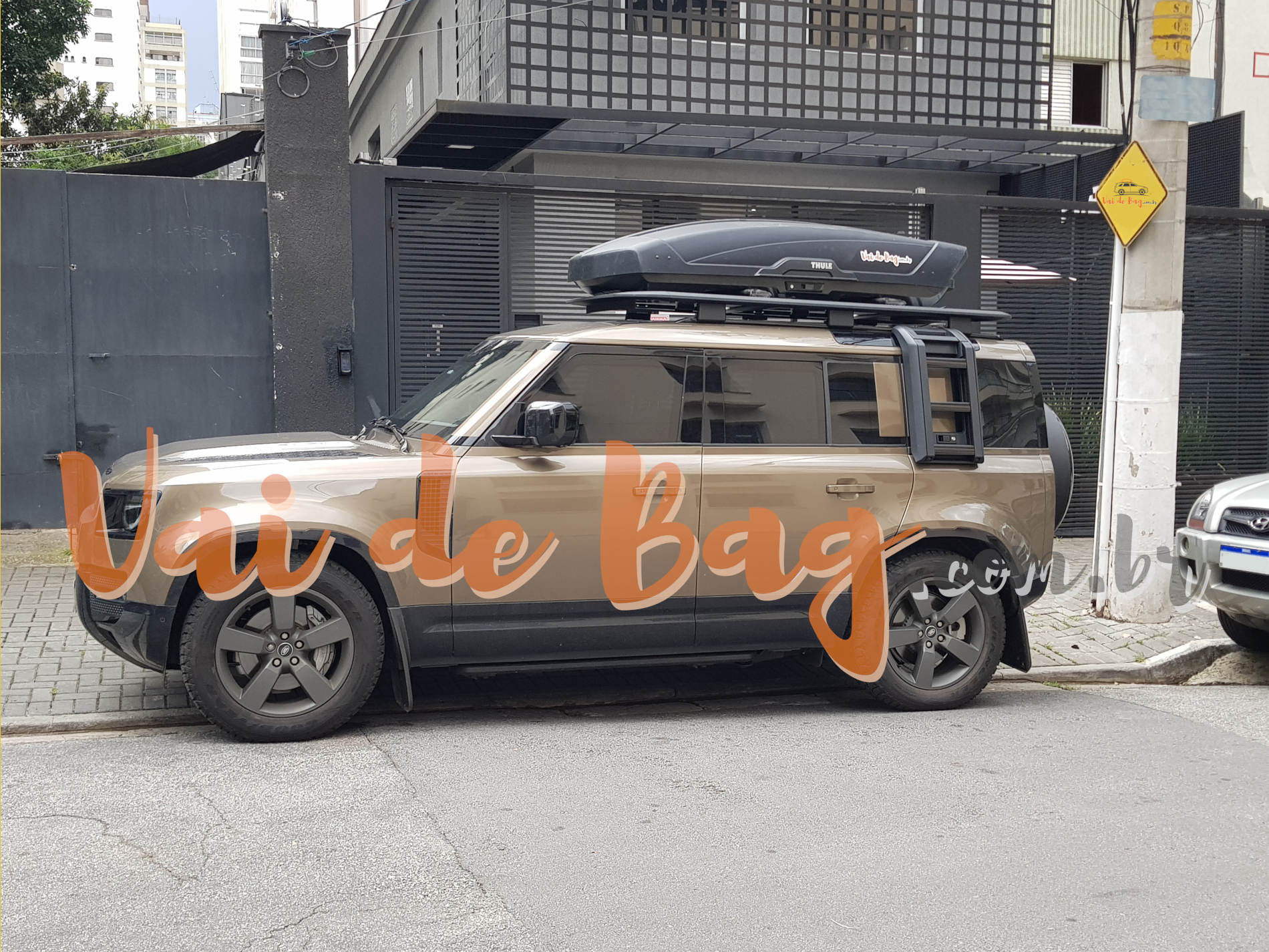 Bagageiro de teto Land Rover Defender
