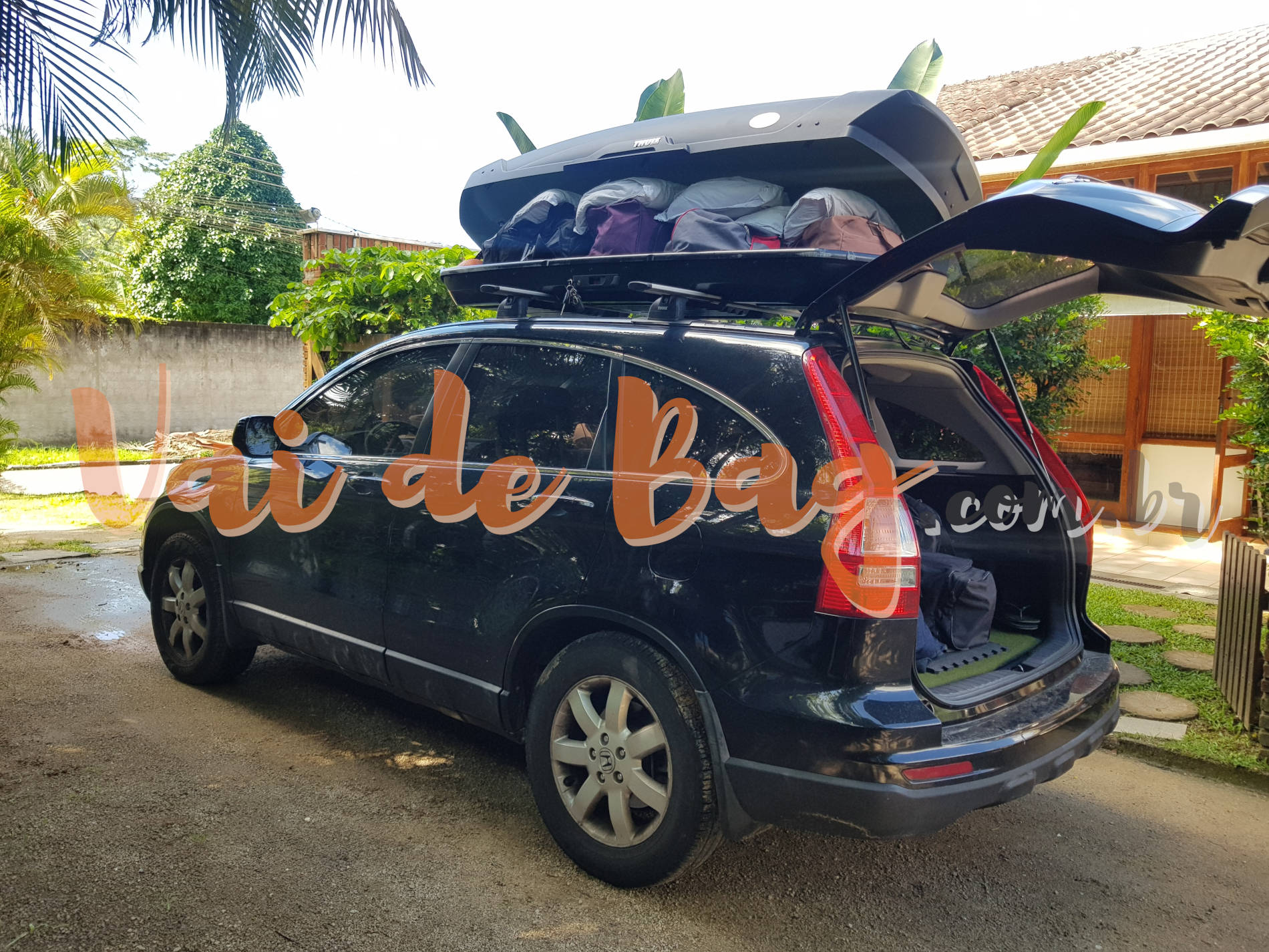 Bagageiro de teto Thule 610 litros